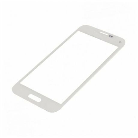 Стекло модуля для Samsung G800 Galaxy S5 mini/G800 Galaxy S5 mini Duos, белый AAA