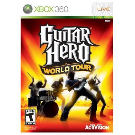 Игра для PlayStation 3 Guitar Hero World Tour, английский язык