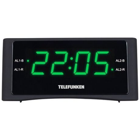 Радиоприемник Telefunken TF-1712 черный с зеленым