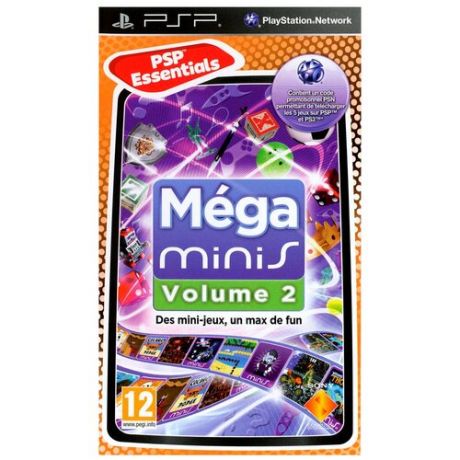 Игра для PlayStation Portable Mega Minis Volume 2, английский язык