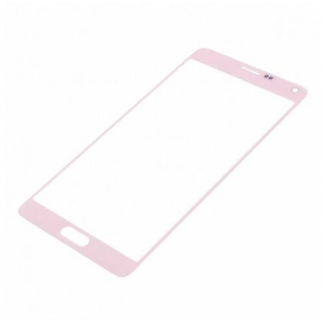 Стекло модуля для Samsung N910 Galaxy Note 4, розовый AAA