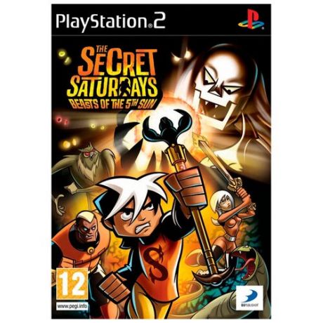 Игра для PlayStation Portable The Secret Saturdays: Beasts of the 5th Sun, английский язык