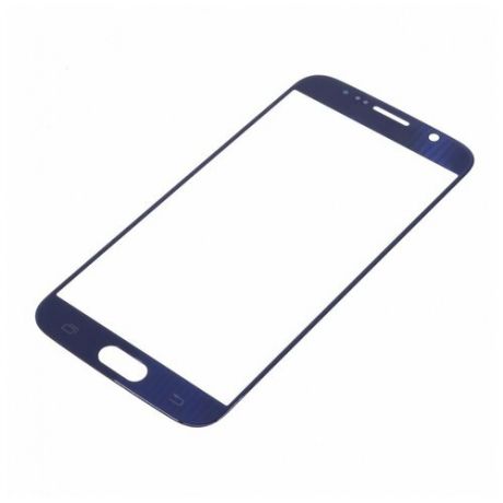 Стекло модуля для Samsung G920 Galaxy S6/G920 Galaxy S6 Duos, синий AAA