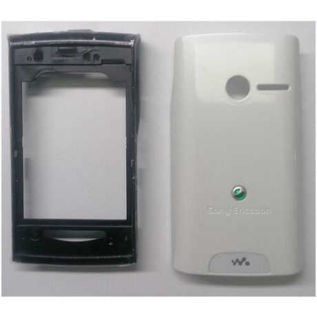Корпус Sony Ericsson W150 чёрный с белым ориг