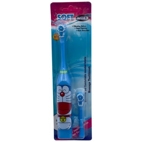 Электрическая зубная щетка детская / Зубная щетка для мальчика / Мягкая