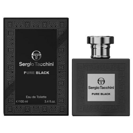 Sergio Tacchini Мужской Pure Black Sergio Tacchini Туалетная вода (edt) 100мл