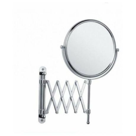 HAIBA Зеркало для ванны увеличительное настенное, хромированное