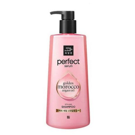 Шампунь для поврежденных волос MISE EN SCENE Perfect Serum Styling Shampoo Golden Morocco Argan Oil?