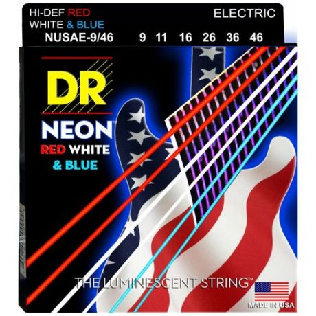 DR NUSAE-9/46 HI-DEF NEON™ - струны для электрогитары