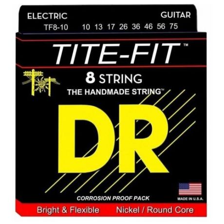 DR TF8-10 Tite-Fit - струны для электрогитары