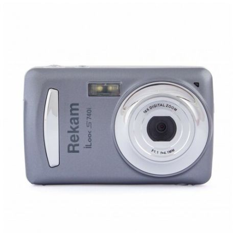 Фотоаппарат Rekam iLook S740i серый