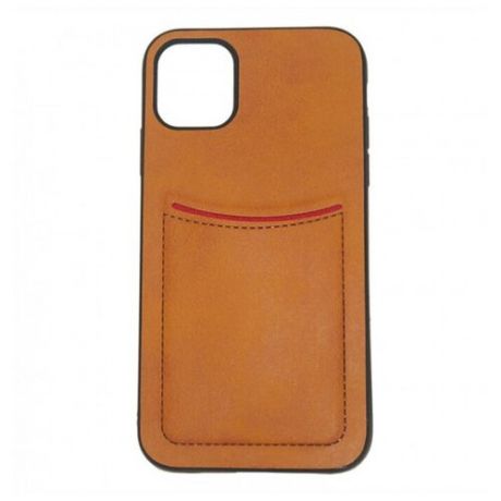 ILEVEL Чехол с кожаным покрытием и карманом для iPhone 11 Pro Max
