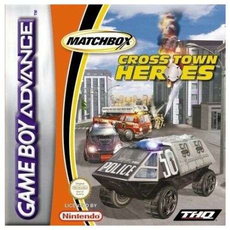 Match box Cross Town Heroes (игра для игровой приставки GBA)