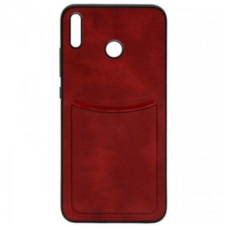 ILEVEL Чехол с кожаным покрытием и с карманом-визитницей для Huawei Honor 8X