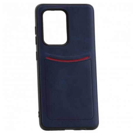 ILevel Чехол с кожаным покрытием и карманом для Samsung Galaxy S20 Ultra