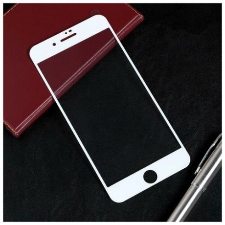 Защитное стекло Red Line для iPhone 7 Plus, Full Screen, полный клей, белое 5261063