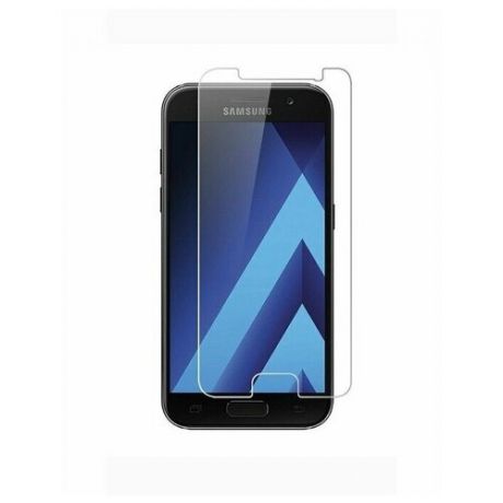 Защитное стекло (без рамки) Full Glue для Samsung Galaxy A3 2017, прозрачное