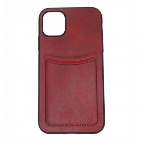 ILEVEL Чехол с кожаным покрытием и карманом для iPhone 11 Pro