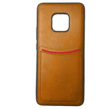 ILEVEL Чехол с кожаным покрытием и с карманом-визитницей для Huawei Mate 20 Pro