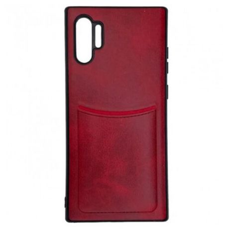 ILevel Чехол с кожаным покрытием и карманом для Samsung Galaxy Note 10 Plus