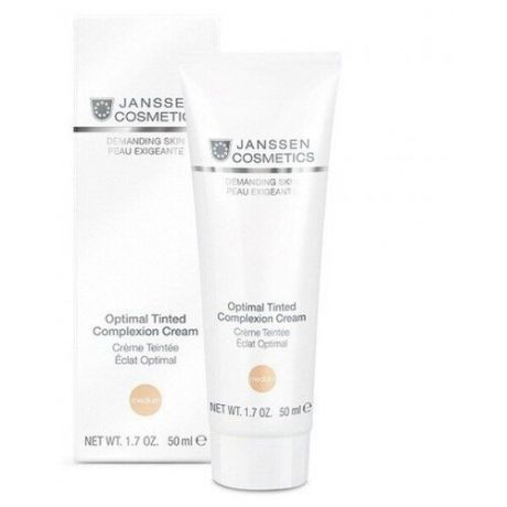 Janssen Demanding Skin Optimal Tinted Complexion Cream Medium - Дневной Крем Оптимал Комплекс (SPF 10) 50мл