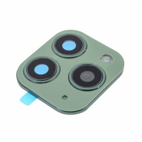 Защитная накладка на камеру для Apple iPhone XS / iPhone XS Max (муляж iPhone 11 Pro / 11 Pro Max) (тип 2), зеленый