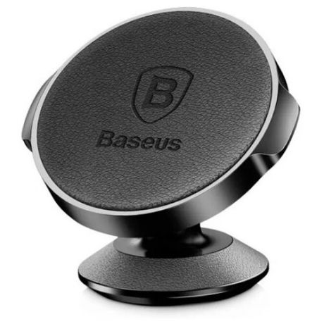 Автомобильный магнитный держатель для телефона Baseus Small Ears Series Magnetic, на приборную панель, чёрный