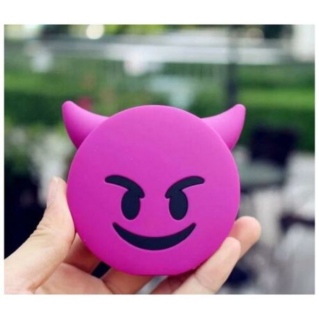 Power Bank Emoji из Whatsapp "Розовый Чертик"