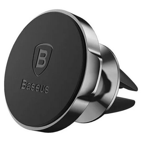 Автомобильный держатель для телефона Baseus, магнитный, в воздуховод, чёрный