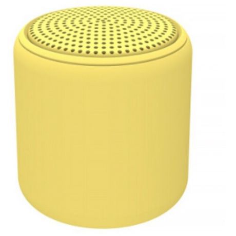 Портативная колонка inPods littleFUN macaron, Bluetooth, Жёлтая