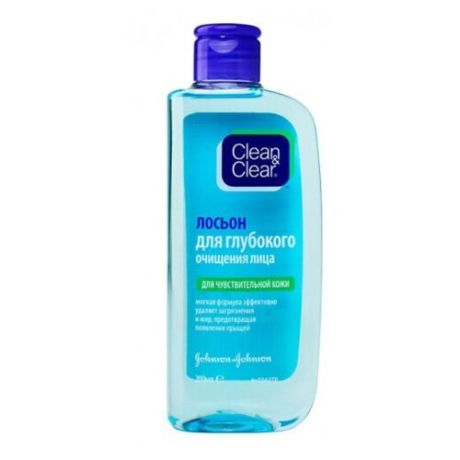 Clean&Clear Лосьон для лица Clean&Clear Очищающий для чувствительной кожи 200 мл 1 шт (3 штуки)