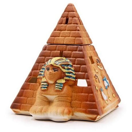 Аромалампа пирамида керамика 15 см