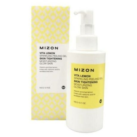 Mizon Пилинг-гель витаминный с экстрактом лимона - Vita lemon sparkling peeling gel, 145г