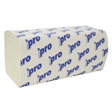 Полотенца бумажные Комус для держателей, Pro, 1 слой, 250 листов, 20 пачек, V-сложения