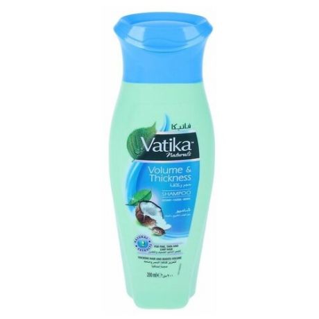 Шампунь для волос Dabur VATIKA Naturals (Volume & Thickness) - Для придания объема 200 мл