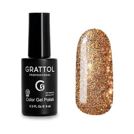 Grattol гель-лак для ногтей Bright Crystal, 9 мл, №06