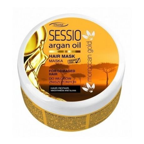 Sessio Professional Маска для волос с аргановым маслом, 500 г