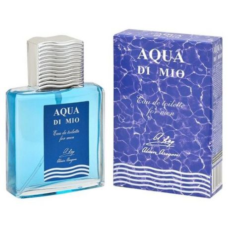 Туалетная вода мужская AQUA DI MIO, 90 мл