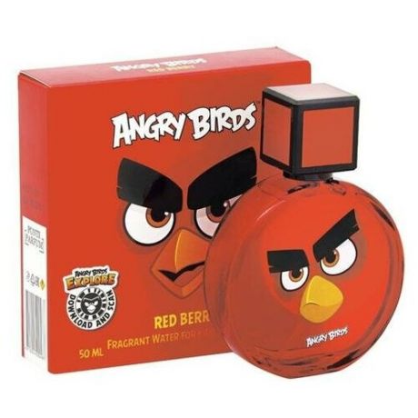 Душистая вода для детей Angry Birds Red Berry «Красная ягода», 50 мл