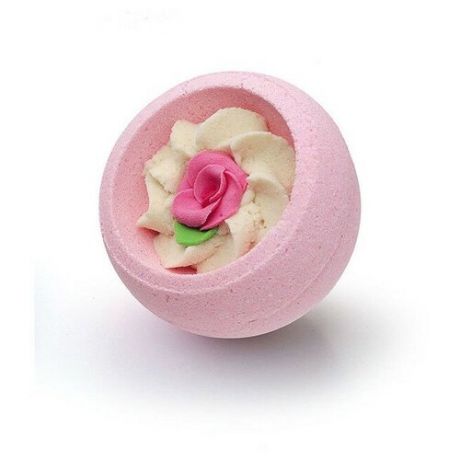 Шарик-Десерт для ванн Берегиня "Розовый сад", 130 г