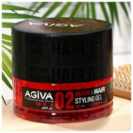 Гель для волос AGIVA Hair Gel 02 Ultra Strong, ультра сильный, 700 мл