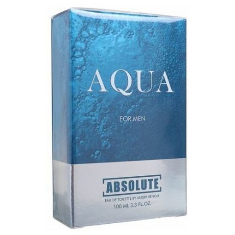 Туалетная вода мужская Absolute Aqua, 100 мл