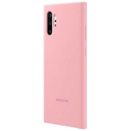 Чехол клип-кейс для Samsung Galaxy Note 10 Silicone Cover, розовый (EF-PN970TPEGRU)