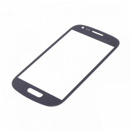 Стекло модуля для Samsung i8190/i8200 Galaxy S III mini, синий AAA