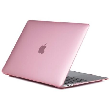 Чехол Crystal Case для MacBook Air 13" (2018-2021) розовое золото