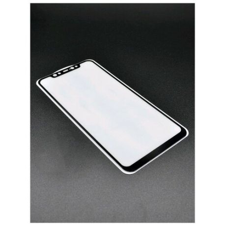 Защитное стекло Innovation 2D для Xiaomi Mi 8, полный клей, черное