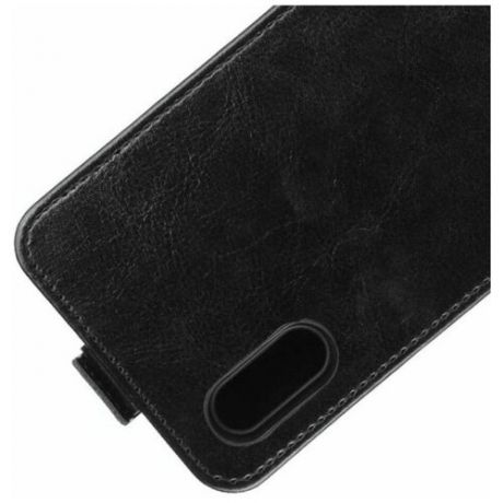 Brodef Flip вертикальный эко кожаный чехол книжка Xiaomi Redmi 9A черный