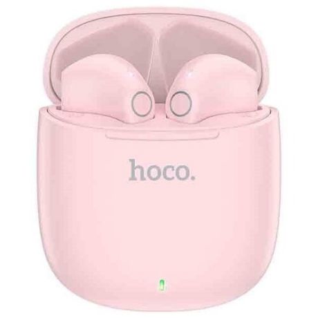 Наушники HOCO EW07 Leader true wireless BT headset беспроводные Bluetooth 300mAh розовые