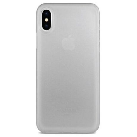 Ультратонкий чехол-накладка для iPhone XS Max Uniq Bodycon, прозрачный (IP6.5HYB-BDCFCLR)