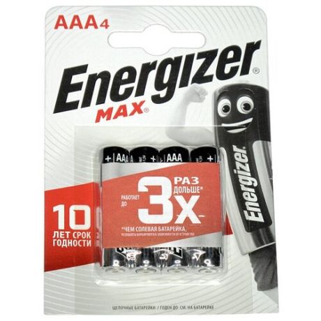 Energizer Батарейка Energizer Max LR03 BL-4
